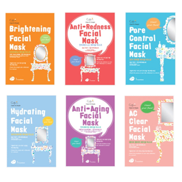 Cettua - Facial Mask - Each 1 Bag