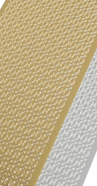 Rococo Nail Seal #1063 Silver