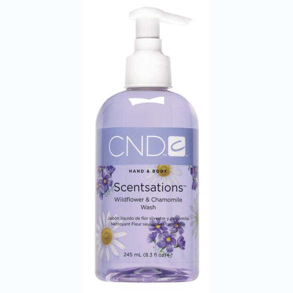 CND Scentsations Wash - Wildflower & Chamomile 8.3 oz.