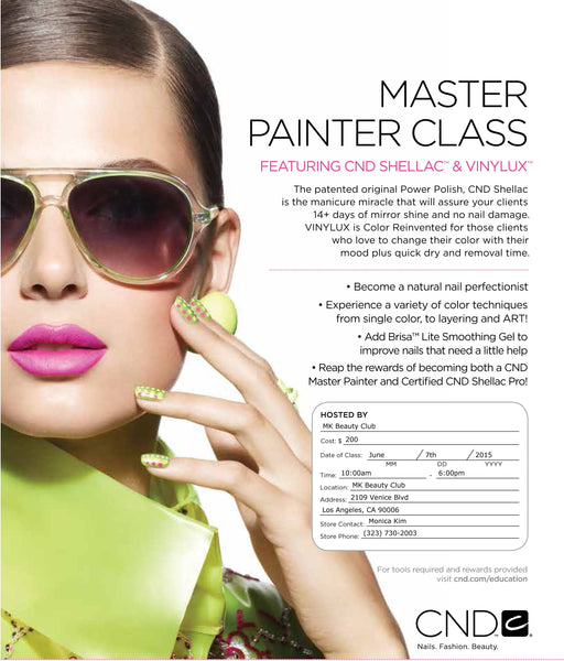 CND - Master Painter Class