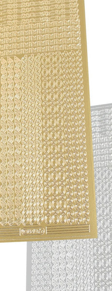 Rococo Nail Seal #840 Silver