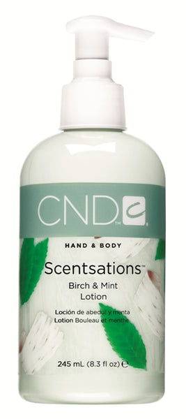 CND Scentsations Lotion - Birch & Mint 8.3 oz.