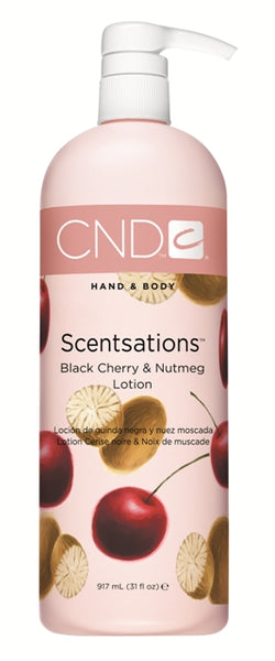 CND Scentsations Lotion - Black Cherry & Nutmeg 31 oz.