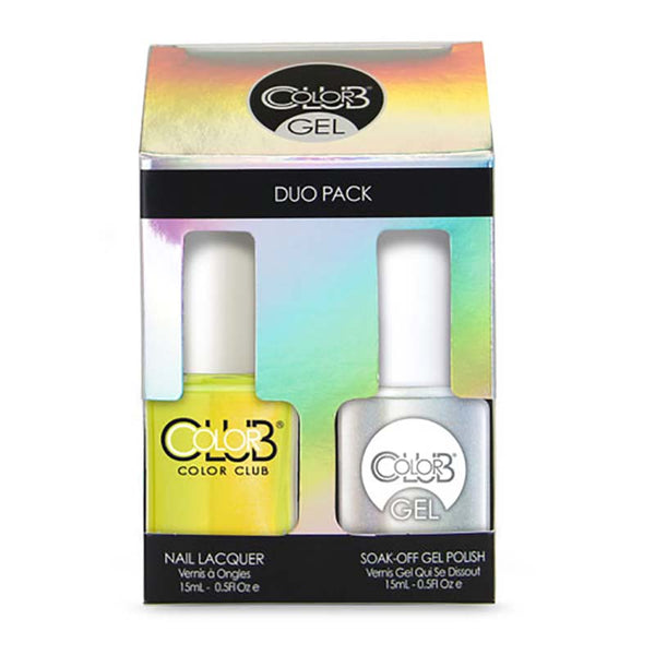 Color Club Gel Duo - Not-So-Mellow Yellow