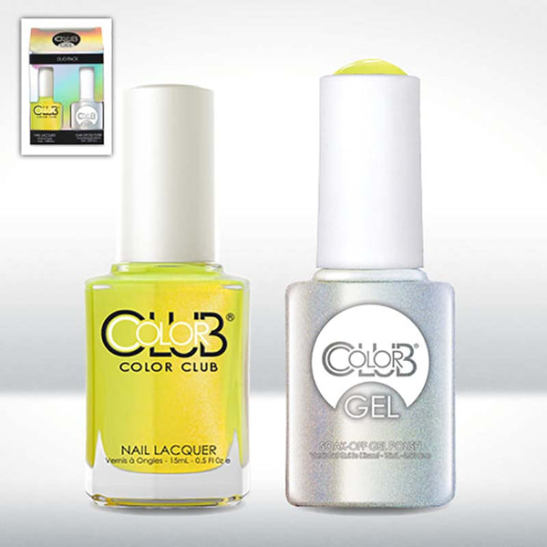 Color Club Gel Duo - Not-So-Mellow Yellow