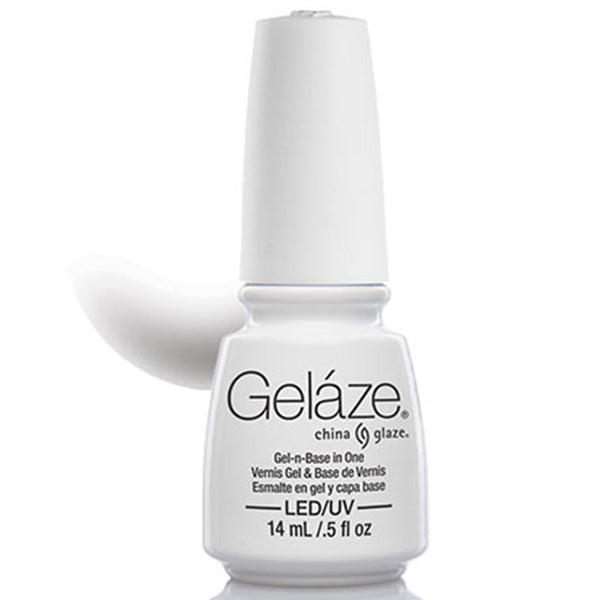 China Glaze Gelaze - White On White