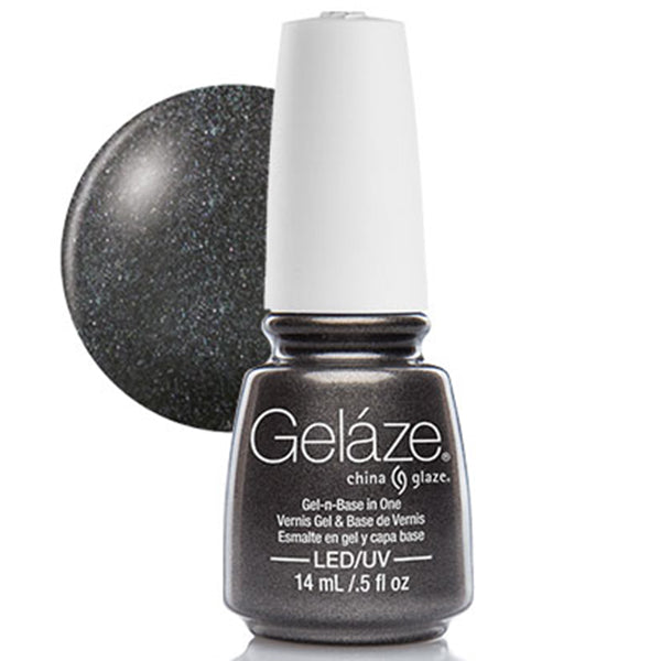 China Glaze Gelaze - Black Diamond