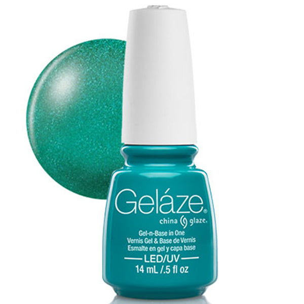 China Glaze Gelaze - Turned Up Turquoise