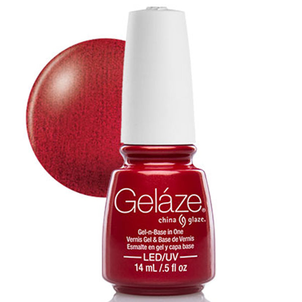 China Glaze Gelaze - Red Pearl