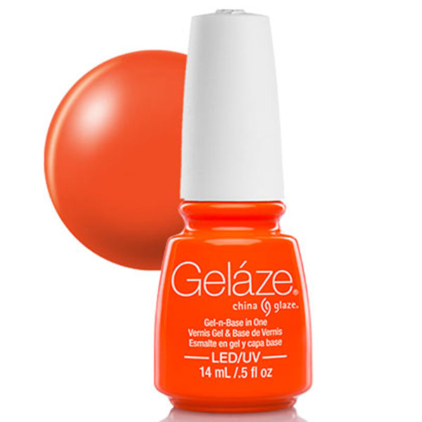 China Glaze Gelaze - Orange Knockout