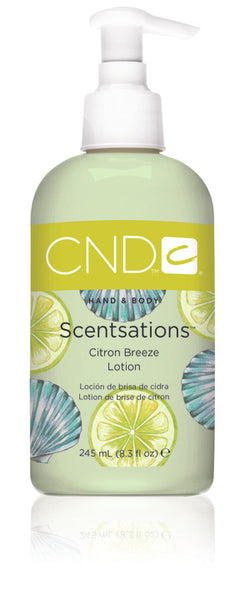 CND Scentsations Lotion - CITRON BREEZE - Limited Edition Seashore Collection
