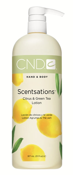 CND Scentsations Lotion - Citrus & Green Tea 31 oz.