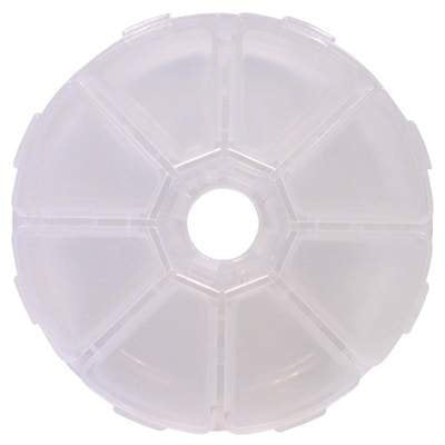 DL Pro - Large Rhinestone Container - W/ 8 Compartments - wheel