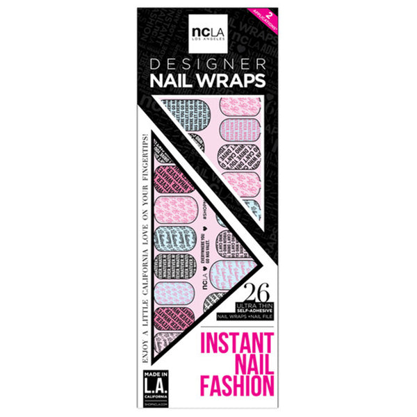 NCLA - Everywhere You Go Has Valet - Nail Wraps