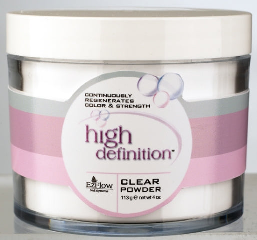 EZ Flow HD Clear Acrylic Powder - 4 oz.