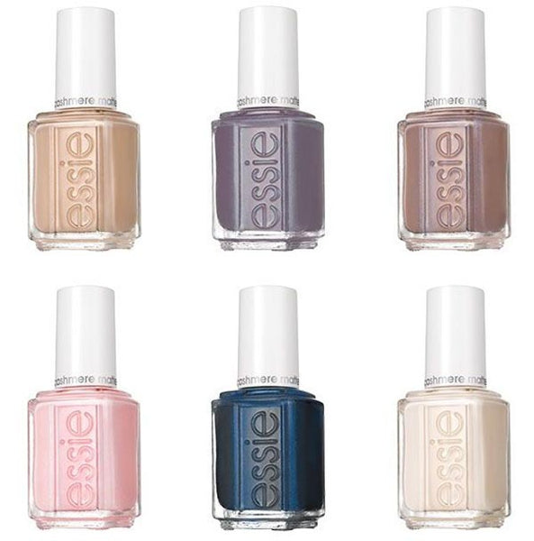 Essie Cashmere Matte Collection - 6 pc set