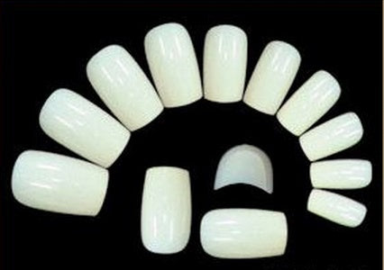 Full Cover Tips - Square / Natural