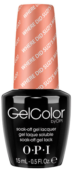 OPI GelColor - Where Did Suzi's Man-Go - Brazil 2014 Collection