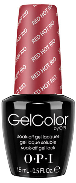 OPI GelColor - Red Hot Rio - Brazil 2014 Collection