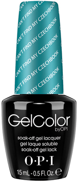 OPI GelColor - Can't Find My Czechbook