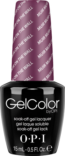 OPI GelColor - Muir Muir On The Wall - The Bohemians