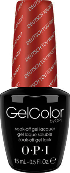 OPI GelColor - Deutsch You Want Me Baby