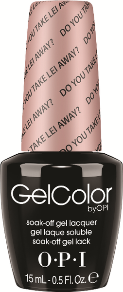 OPI GelColor - Do You Take Lei Away?