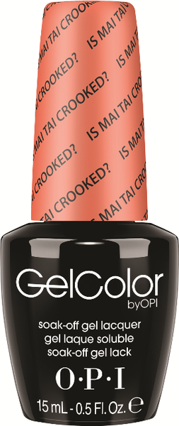 OPI GelColor - Is Mai Tai Crooked? - Hawaii Collection 2015