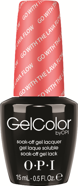 OPI GelColor - Go with the Lava Flow - Hawaii Collection 2015