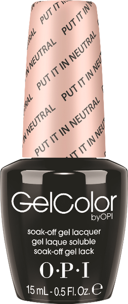 OPI GelColor - Put It In Neutral - SoftShades Collection 2015