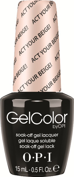 OPI GelColor - Act Your Beige! - SoftShades Collection 2015