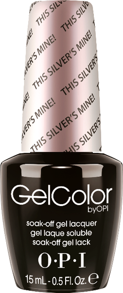 OPI GelColor - This Silver's Mine! - SoftShades Collection 2015