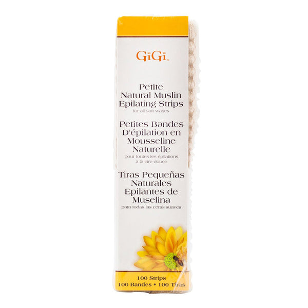 GiGi - Petite Natural Muslin Epilating Strips - 100strips