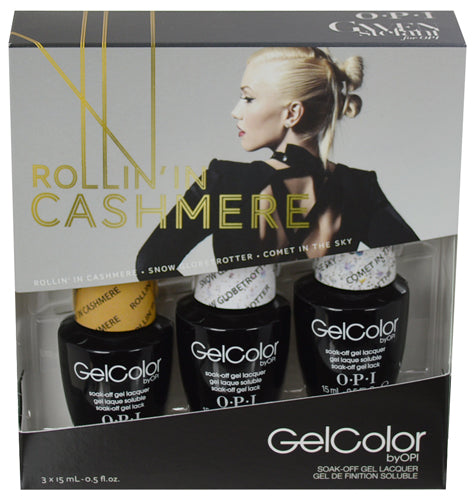 OPI Gelcolor- Rollin' Cashmere- Trio #2- Gwen Stefani Holiday 2014 Collection