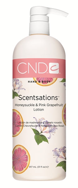 CND Scentsations Lotion - Honeysuckle & Pink Grapefruit 31 oz.