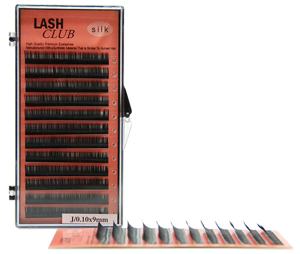 LASH CLUB - J Curl / 0.10x9mm