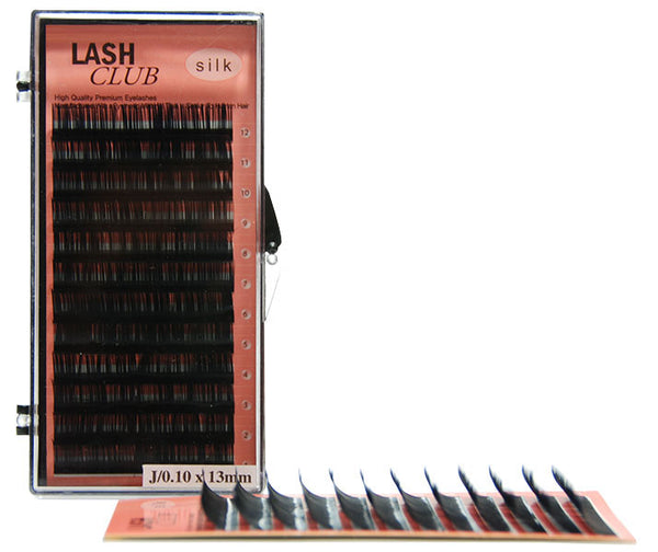 LASH CLUB - J Curl / 0.10x13mm