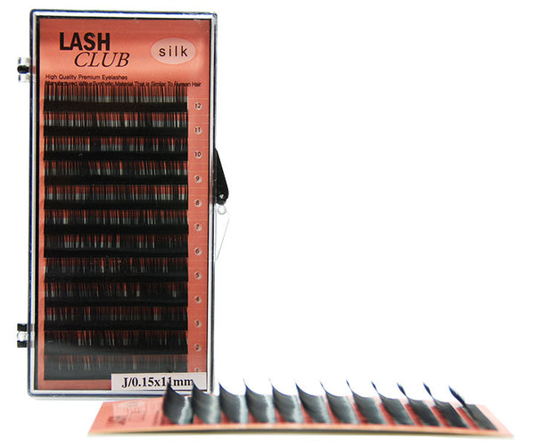 LASH CLUB - J Curl / 0.15x11mm