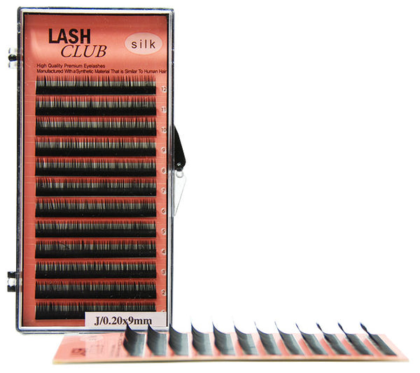 LASH CLUB - J Curl / 0.20x9mm