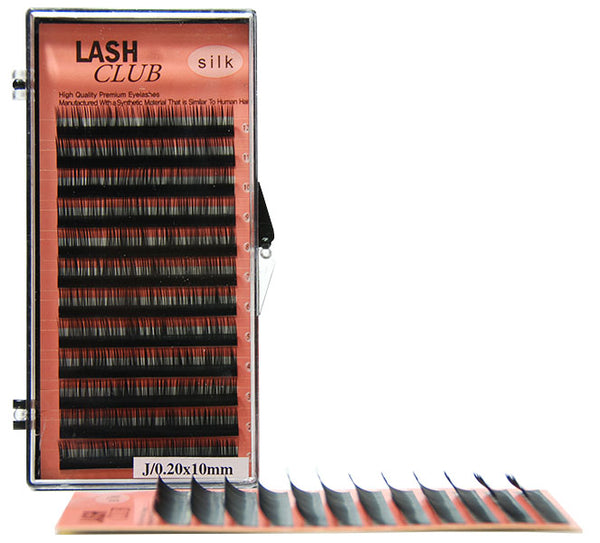 LASH CLUB - J Curl / 0.20x10mm