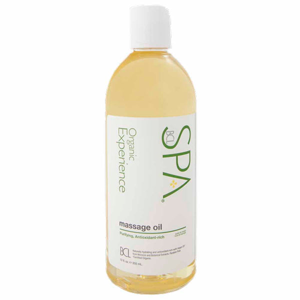 BCL SPA - Lemongrass + Green Tea Massage Oil - 12oz