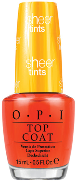 OPI - Sheer Tints Collection - Color Tinted Top Coats