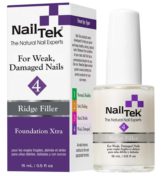 NailTek FOUNDATION XTRA 4 For Weak, Damaged Nails