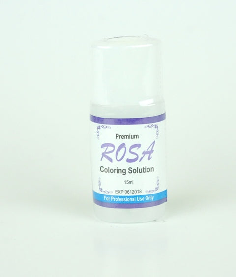 Semi Permanent Tattoo Makeup - Rosa Coloring Solution - Eyebrow/Eyeliner Treatment 15 mL