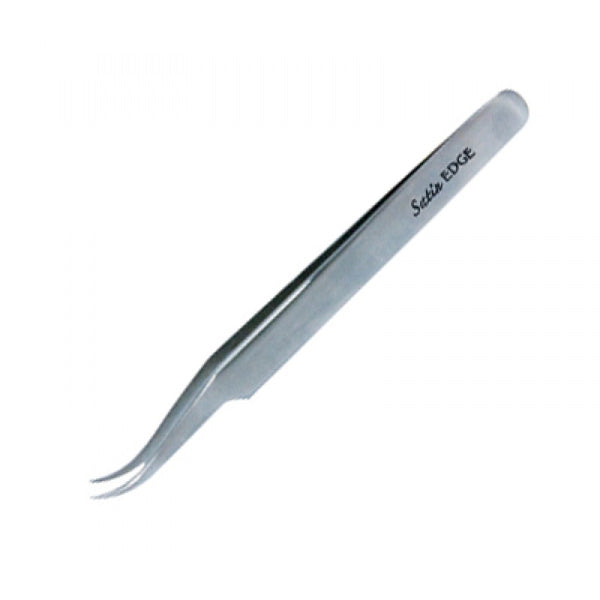 Satin Edge - Curved Tip Tweezer