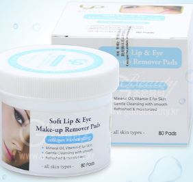 Eyelash Extensions - Fraum Remover Pads 80 Pads / 40 g