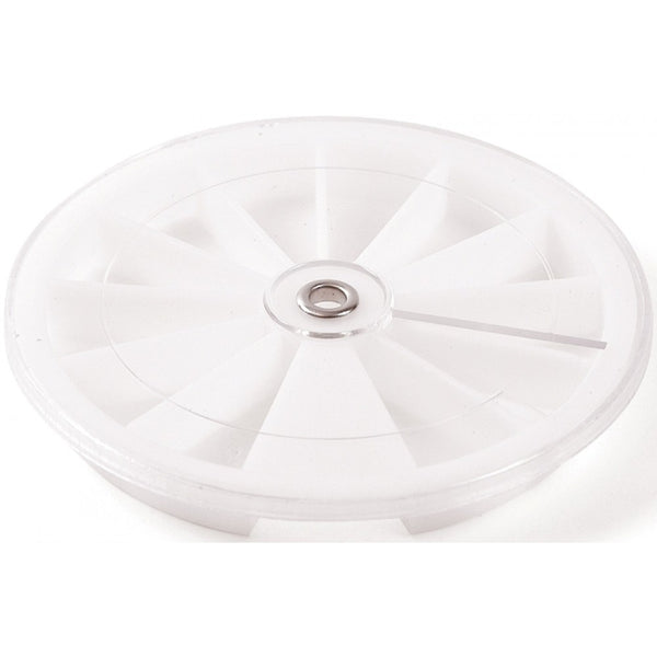 Rhinestone Wheel Container - W/12 Compartments - Large 3.5"