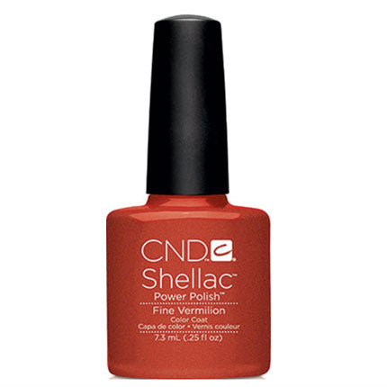 CND Shellac - Fine Vermilion