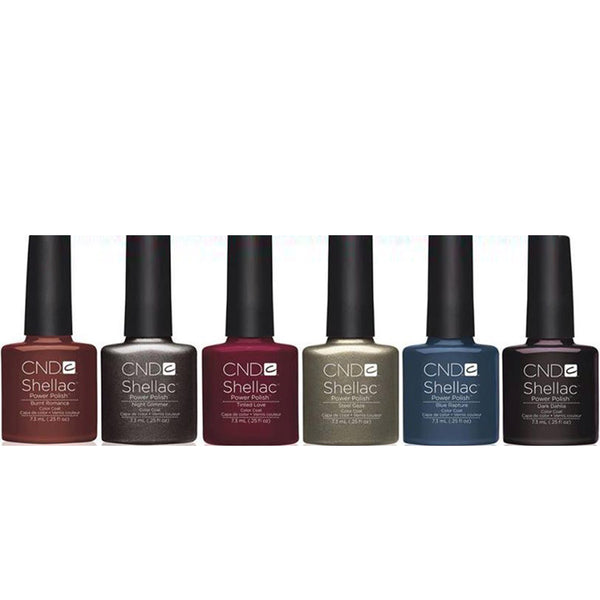 CND Shellac - Forbidden Collection - 6 Bottles