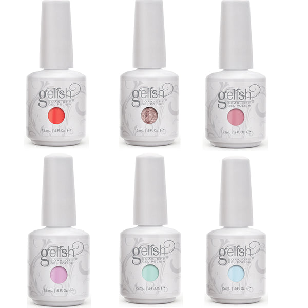 Nail Harmony Gelish - Once Upon A Dream 2014 Collection - 6 Bottles